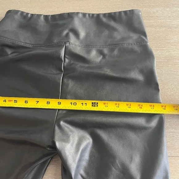 Black Leather Leggings - Picture 7 of 10